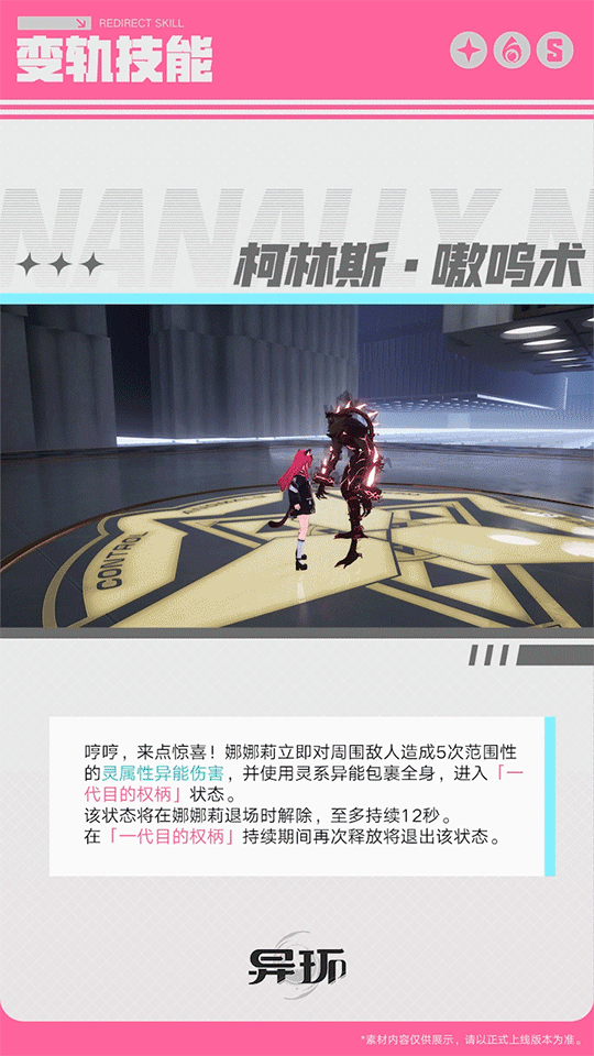 角色档案介绍丨娜娜莉